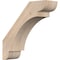 Ekena Millwork 5 1/2"W x 18"D x 18"H Olympic Smooth Knee Brace, Douglas Fir BRC06X18X18OLY00SDF - alternate 1